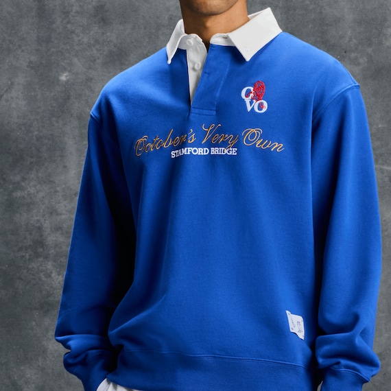 Chelsea X OVO Rugby Top - Royal Blue